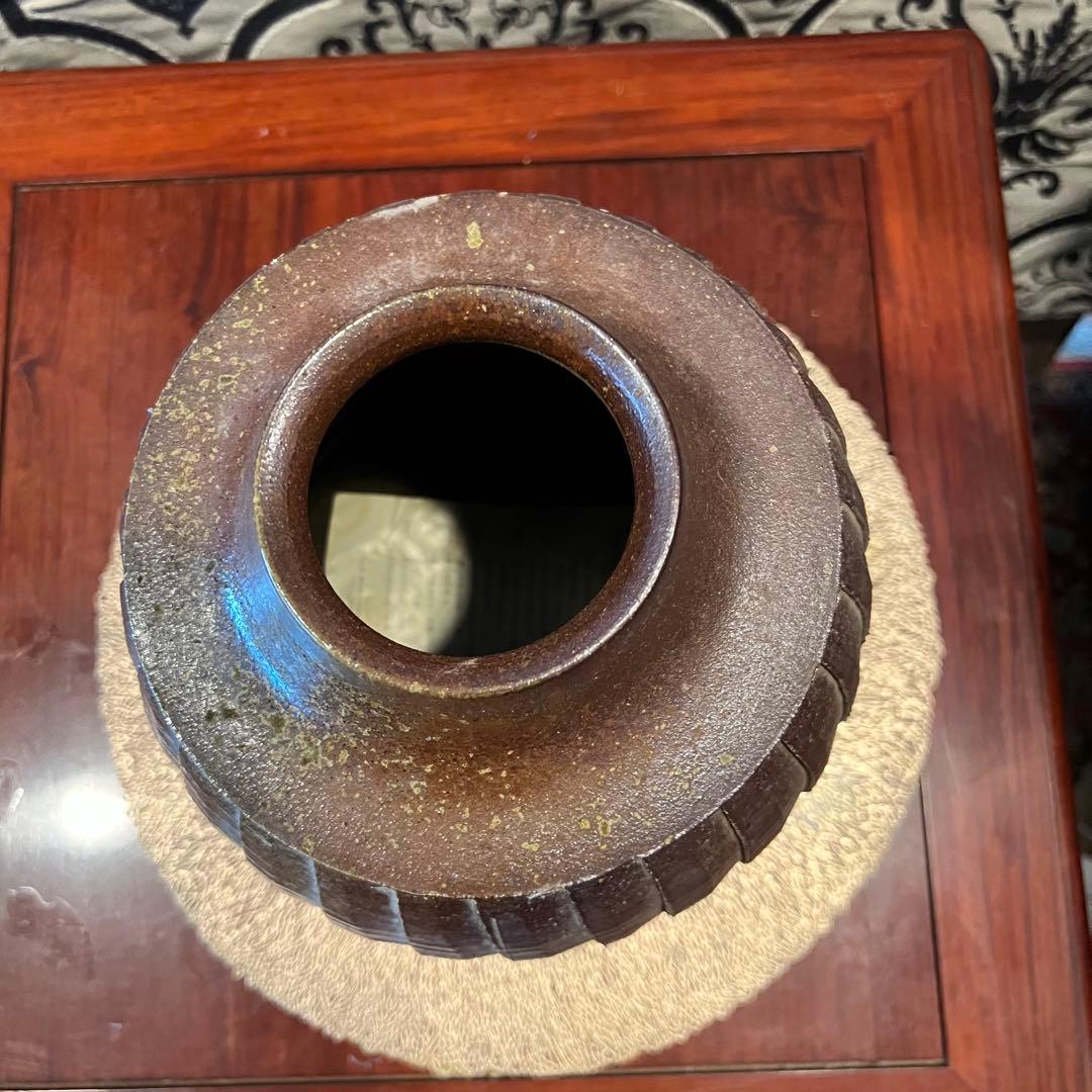 秀湖壺　森下要三　壺　花器Japanese traditional crafts