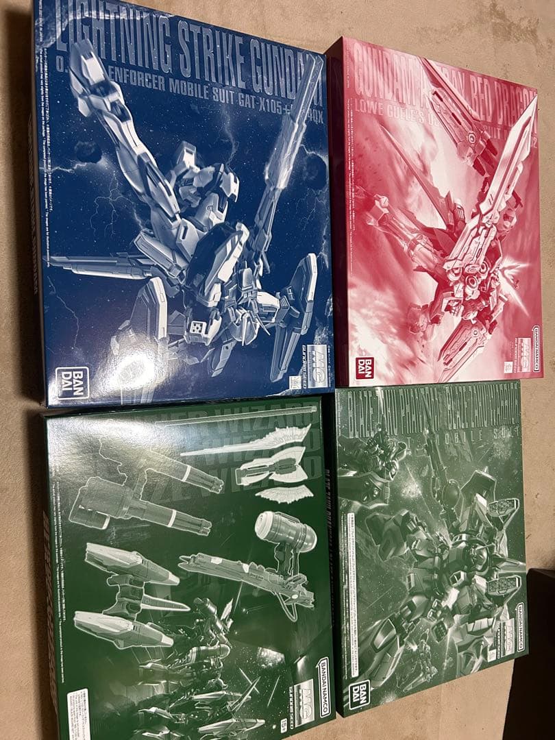 MG ガンプラ4点まとめ売り