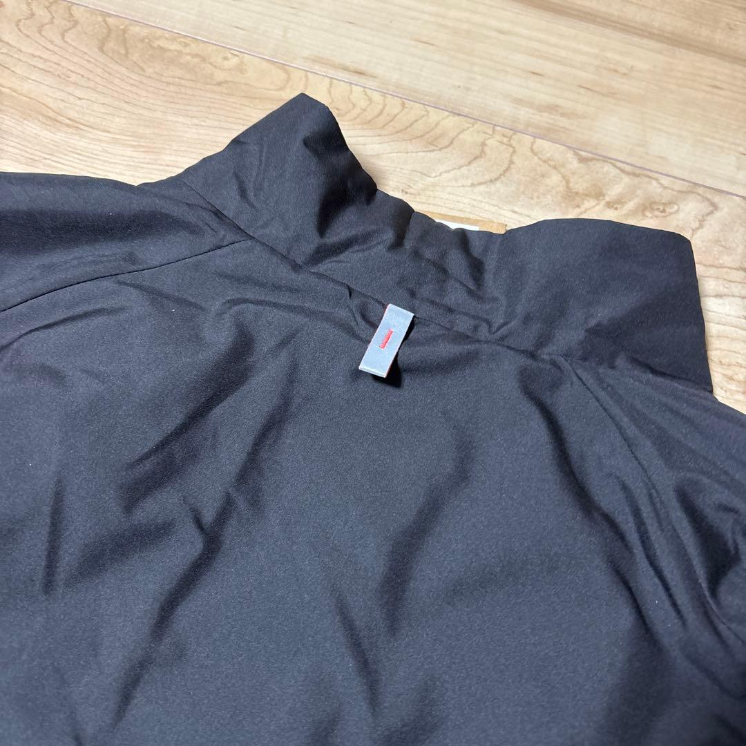 新品　アシックス　メンズ　ウィンドブレーカージャケット　上　ブラック　あったかL