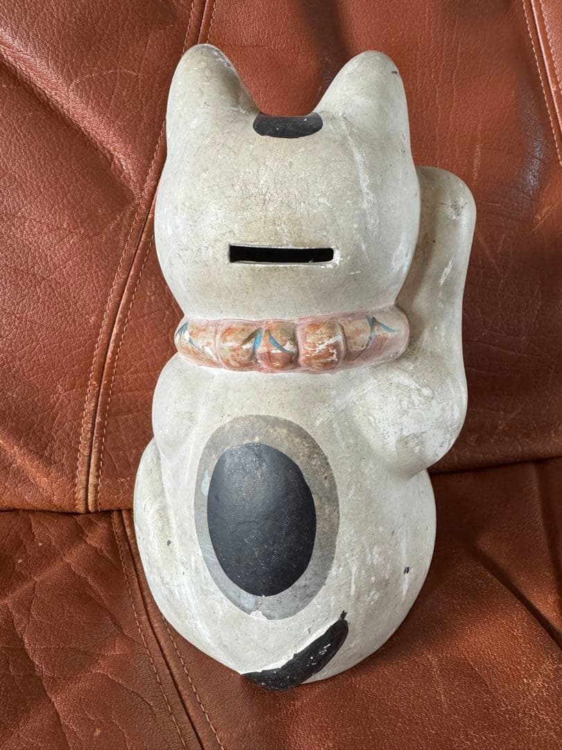 ヒゲタ醤油　当時物　招き猫　貯金箱　販促物