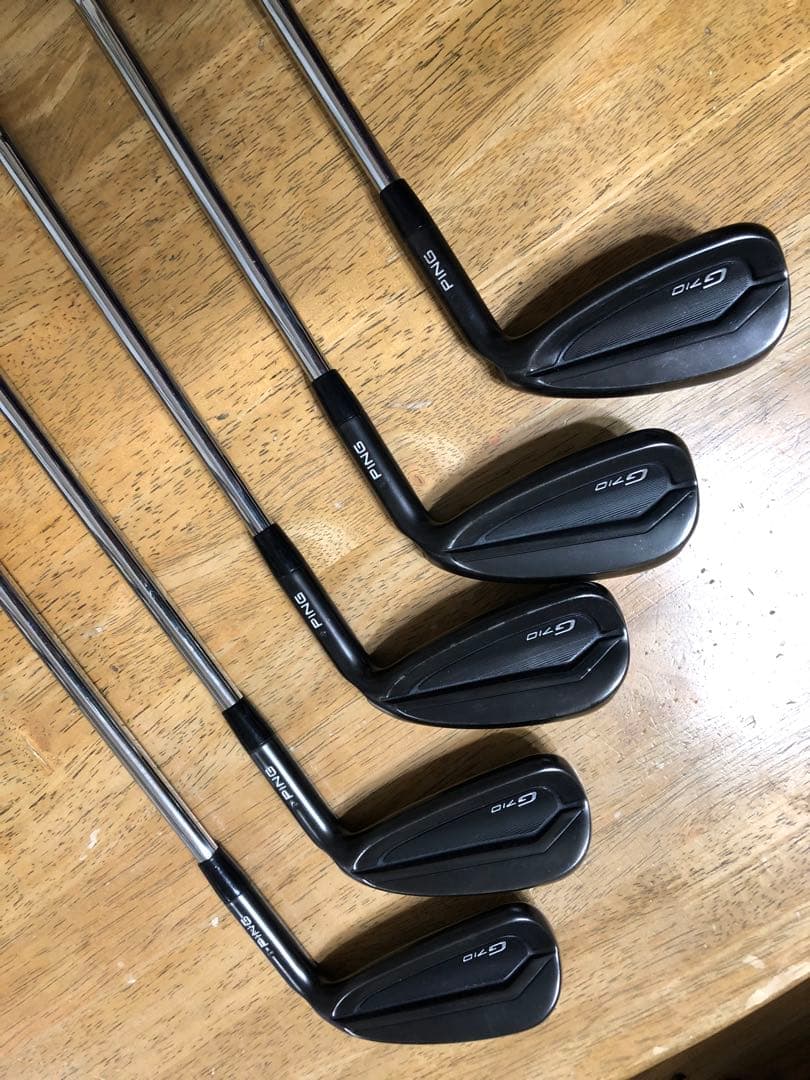 PING G710アイアン6-9、PW 5本 黒 NSPRO950GHneo S