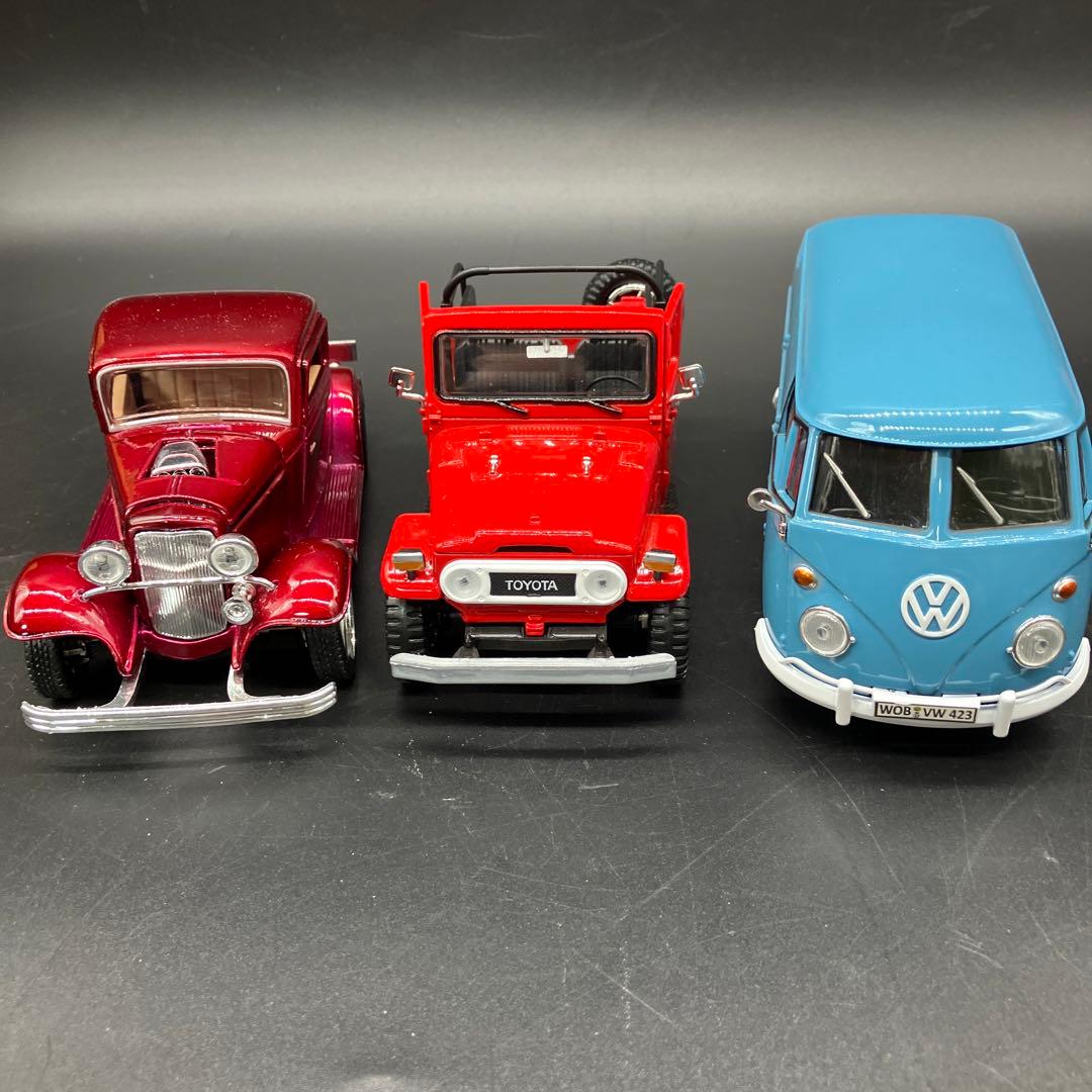 ミニカー Toyota FJ40 Volkswagen Van Ford Coupe