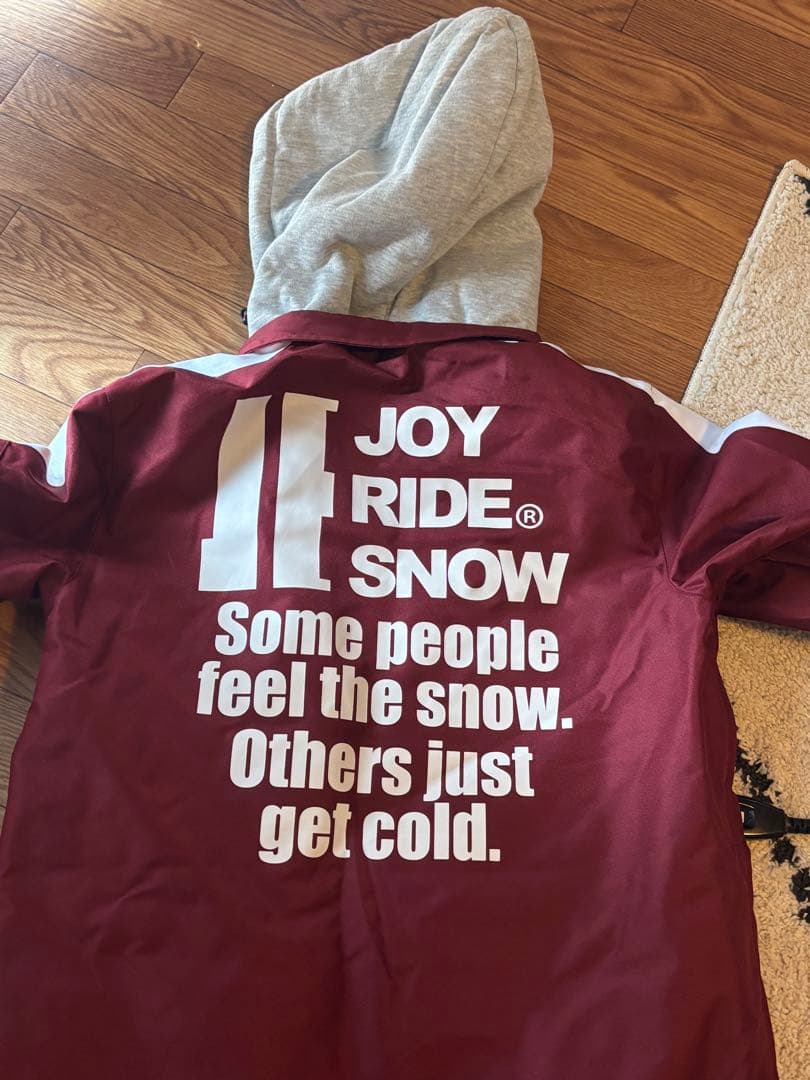 [新品未使用]JOY RIDE スノーボード ウェアL ★ゴーグル・手袋付