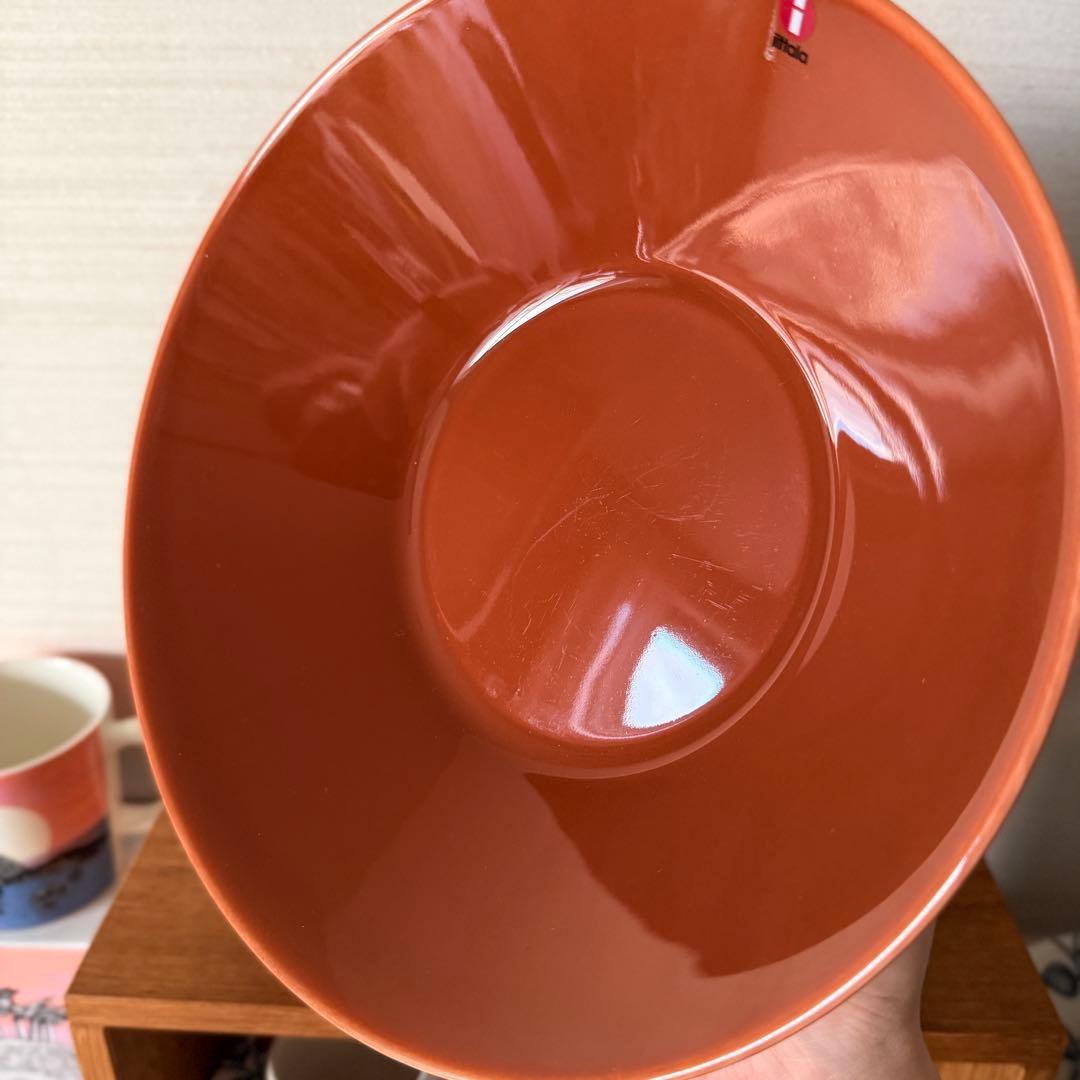 廃盤 teema ティーマ ヴィンテージブラウン ディーププレート 21cm