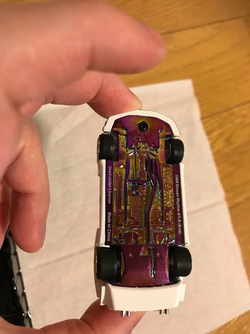 【MINI GT】街道ハウス 日産スカイライン GT-R（R34）グラスホッパー