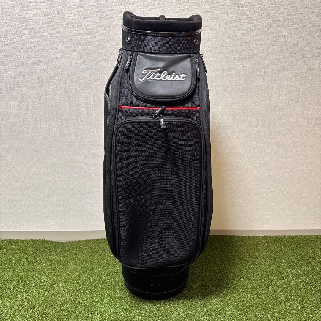 レア Titleist タイトリスト キャディバッグ 9.5型 ミッドスタッフ