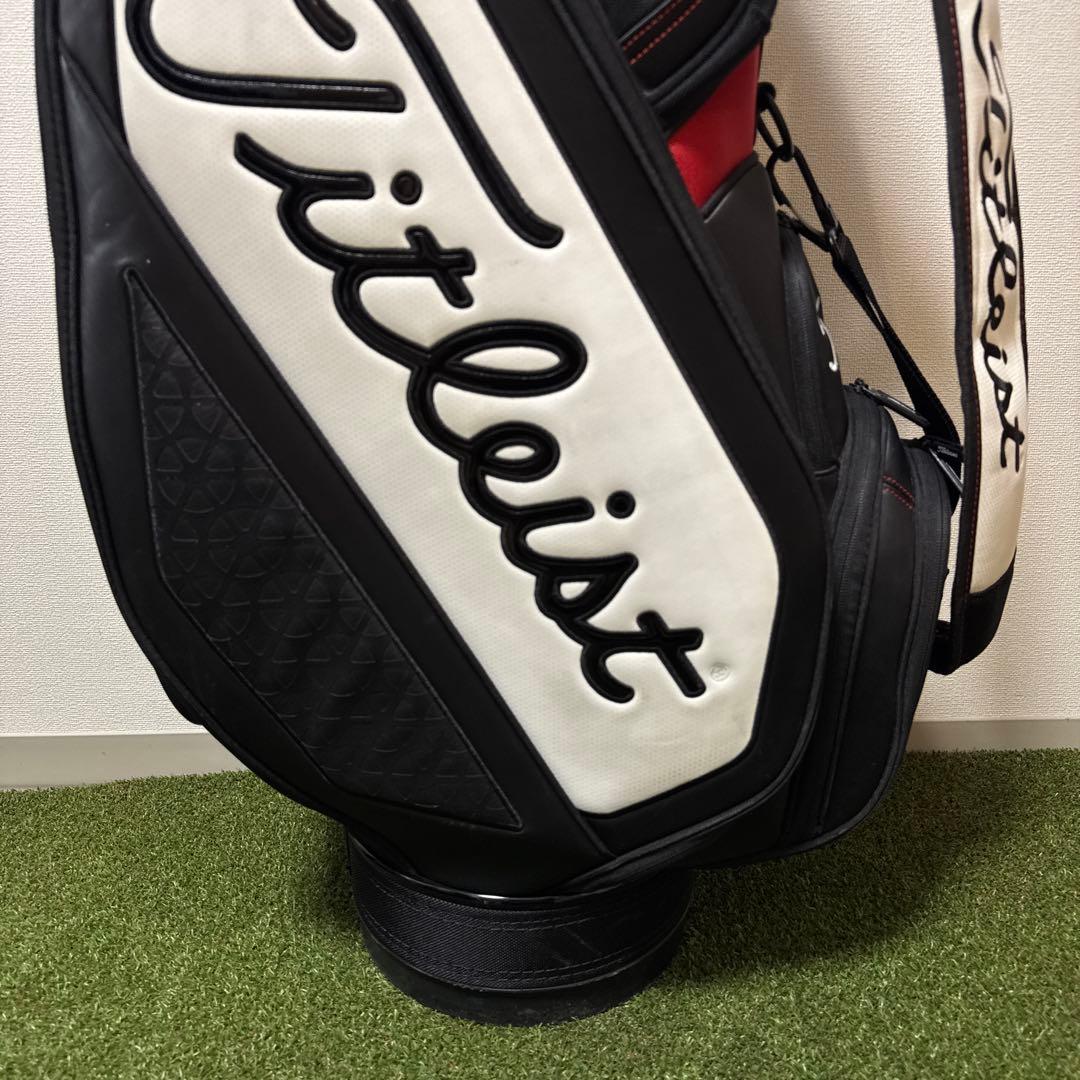 レア Titleist タイトリスト キャディバッグ 9.5型 ミッドスタッフ