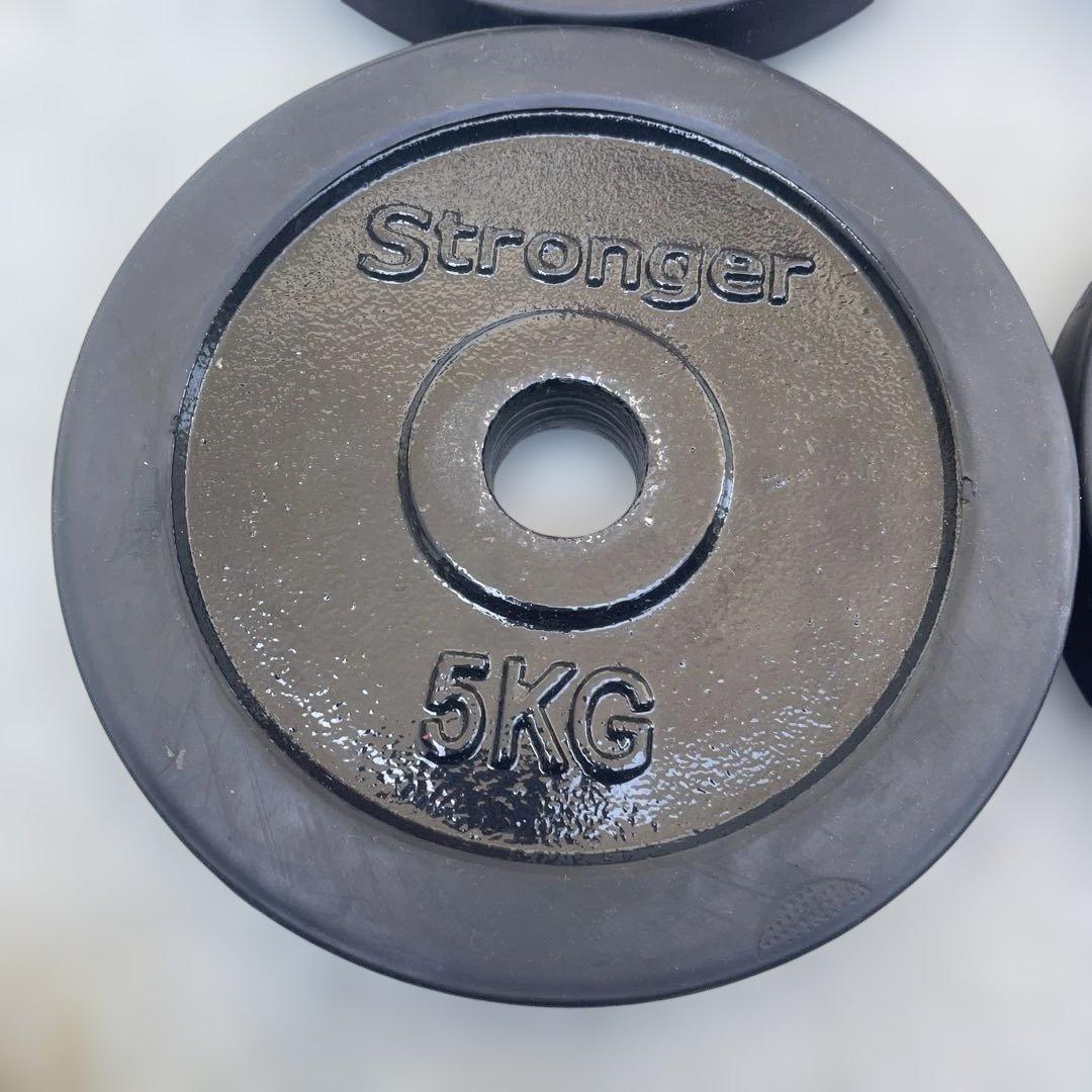 Stronger ダンベルプレート 5KG 4枚セット