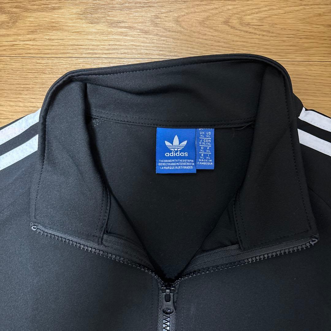 adidas ベッケンバウアー　ブラック トラックジャケット XL