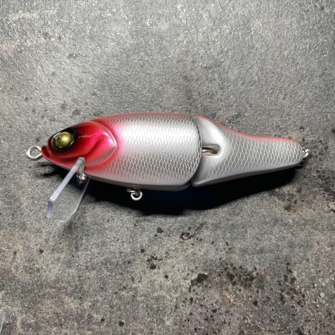 Vansbait Chibigbait JOINTED ビッグバスレッド 鉄馬