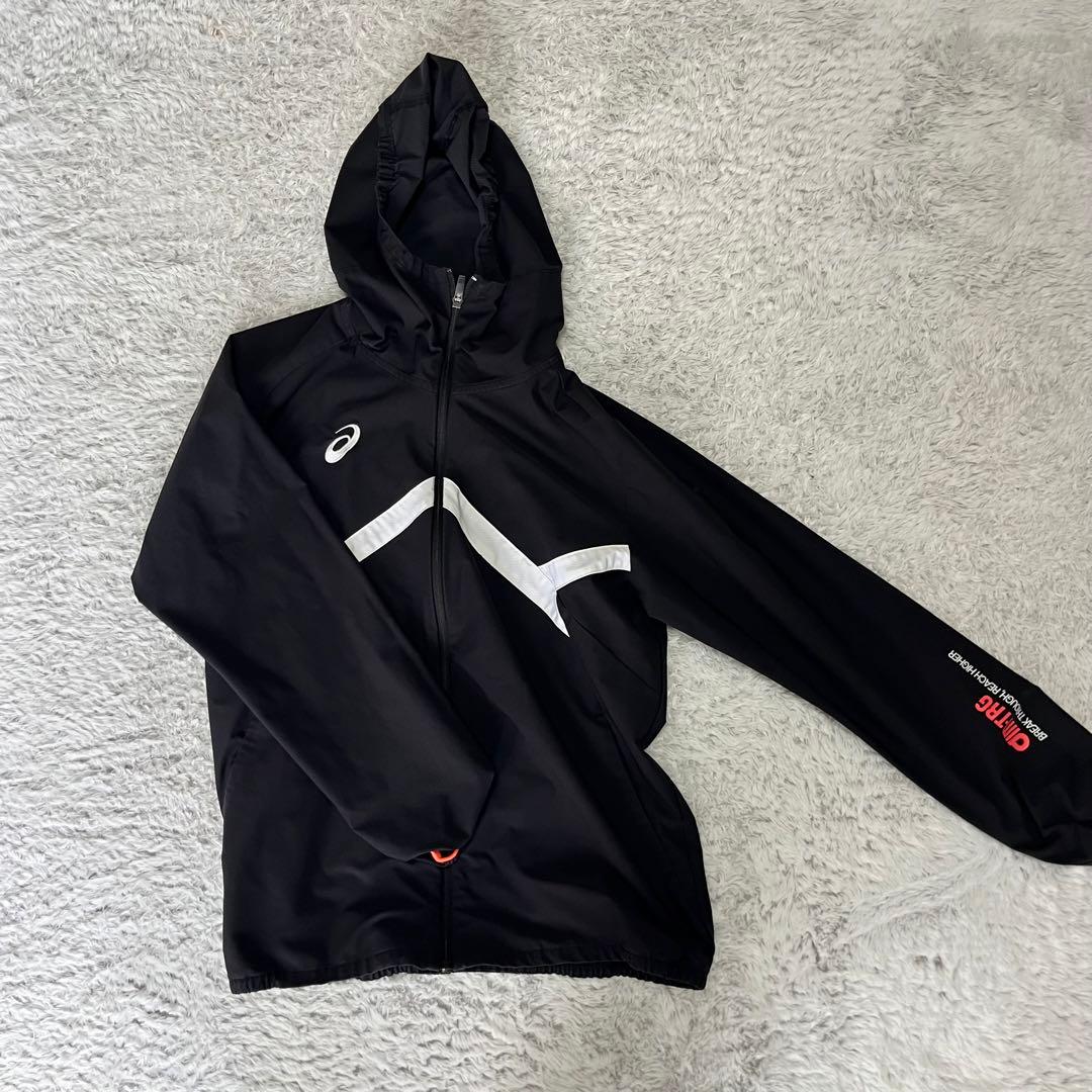 ASICS アシックス フード付きジャージ＋ロングTシャツ＋ロングタイツ