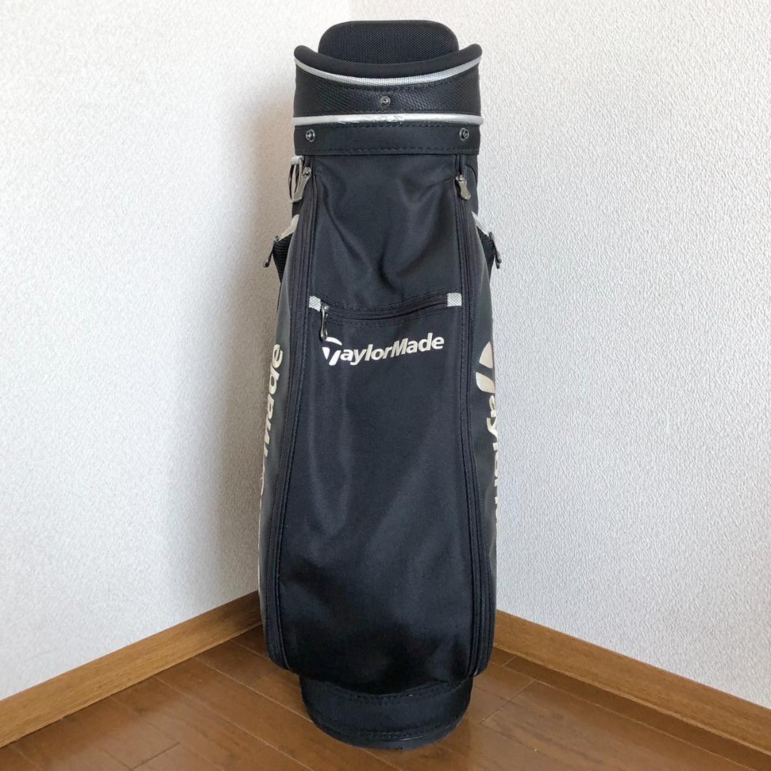 TaylorMade テーラーメイド ゴルフ キャディバッグ カート型 ブラック