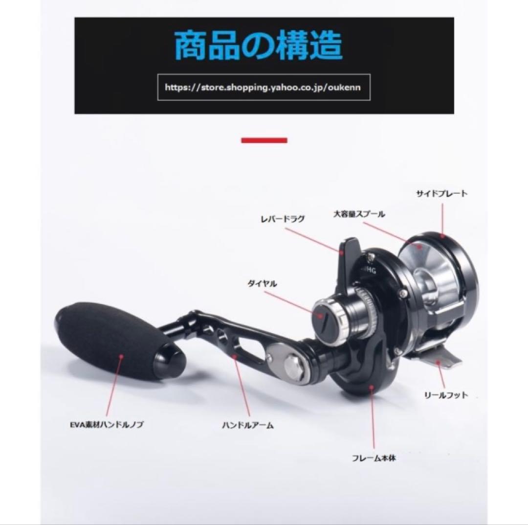 LUREKILLER レバードラグリールOcea Jigger 右利き