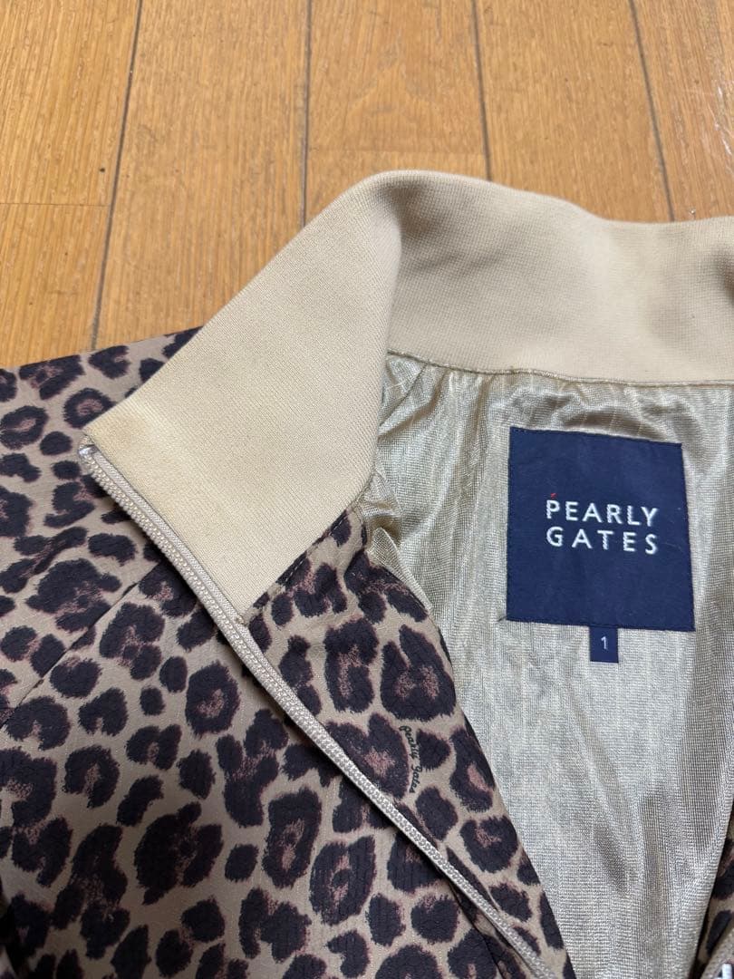 激レアレオパード柄PEARLY GATES ブルゾン美品
