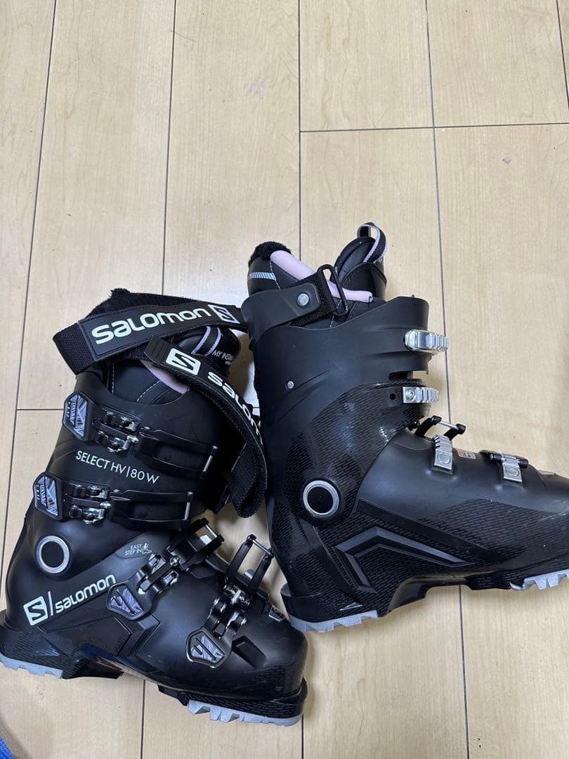Salomon美品⭐️スキーブーツSELECT HV 80W 初心者向けピンク色