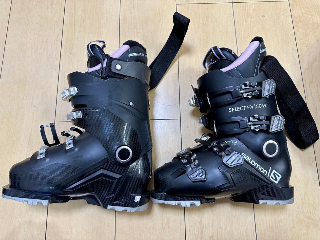 Salomon美品⭐️スキーブーツSELECT HV 80W 初心者向けピンク色