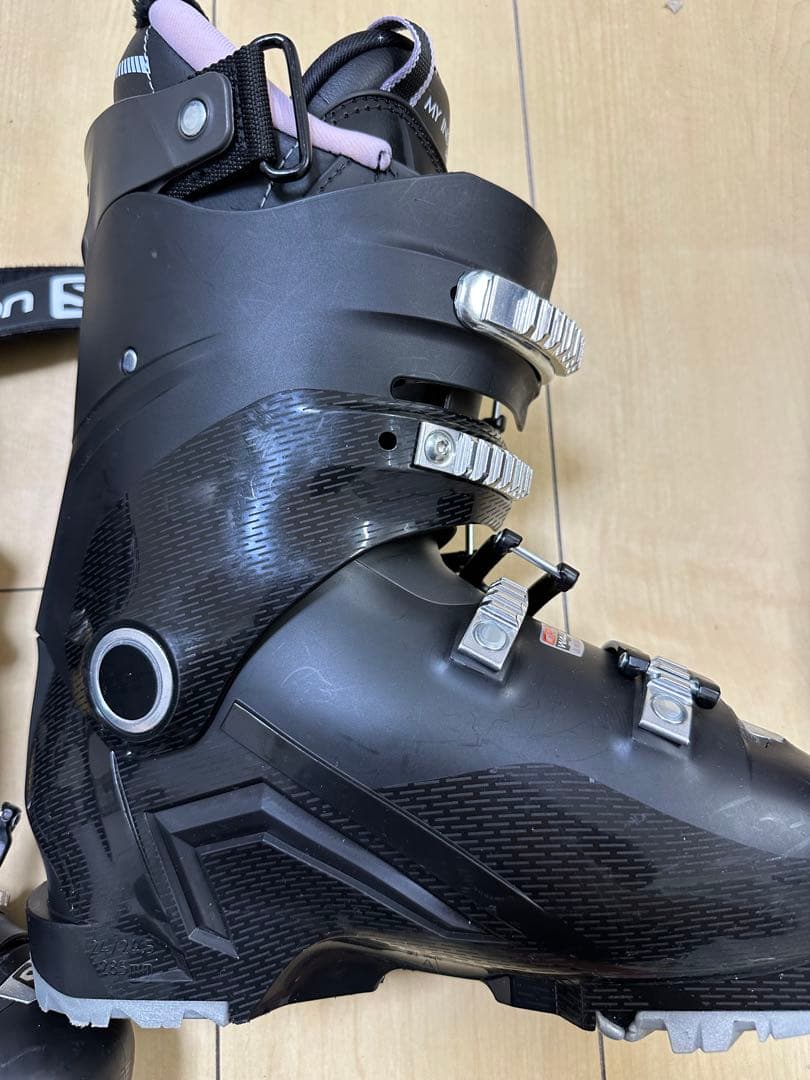 Salomon美品⭐️スキーブーツSELECT HV 80W 初心者向けピンク色