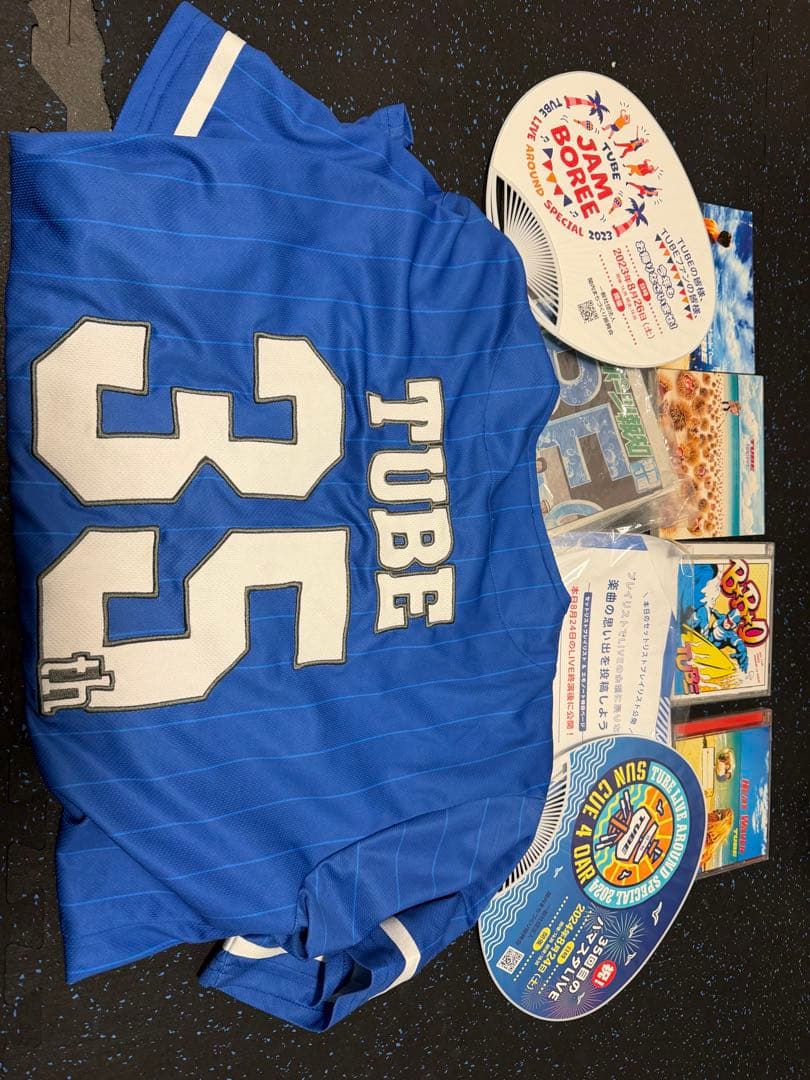 激レア　TUBE 35周年ユニフォーム　グッズまとめ