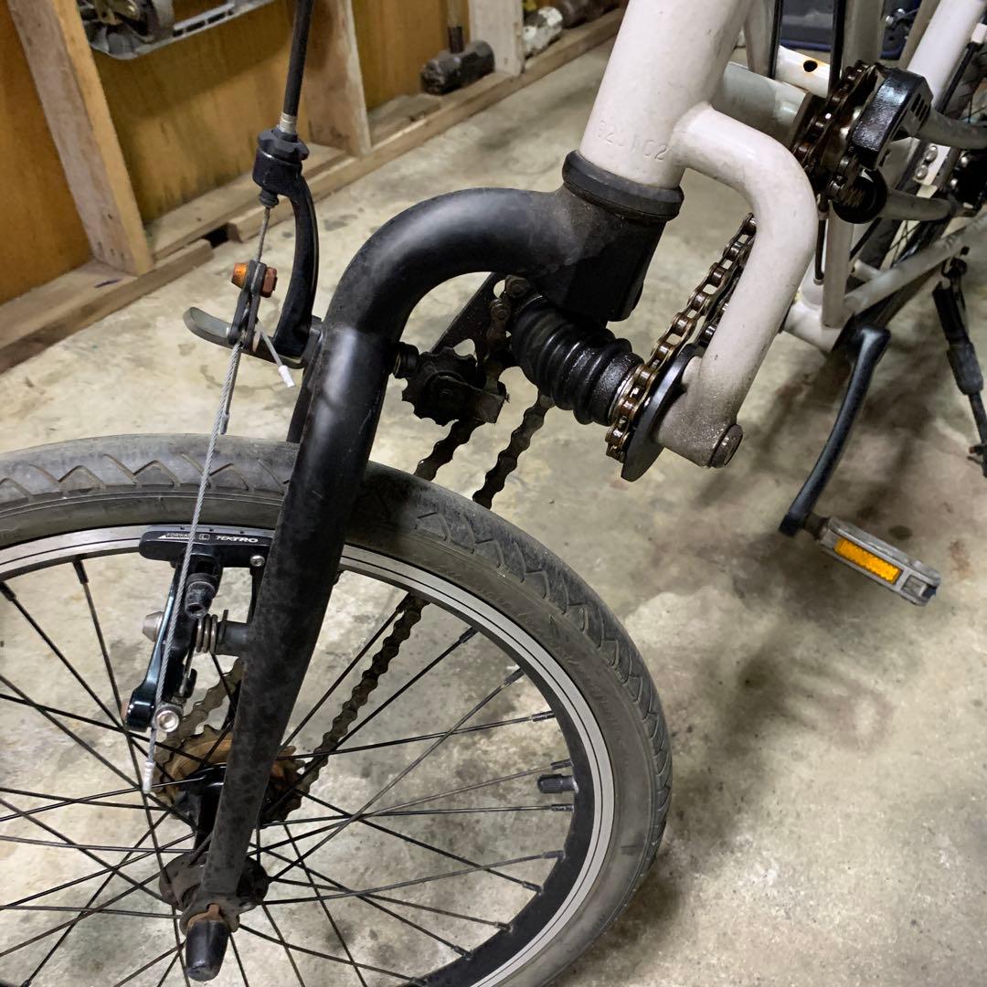 中古　前・後輪等速駆動の2WD自転車「DOUBLE Mini-Velo