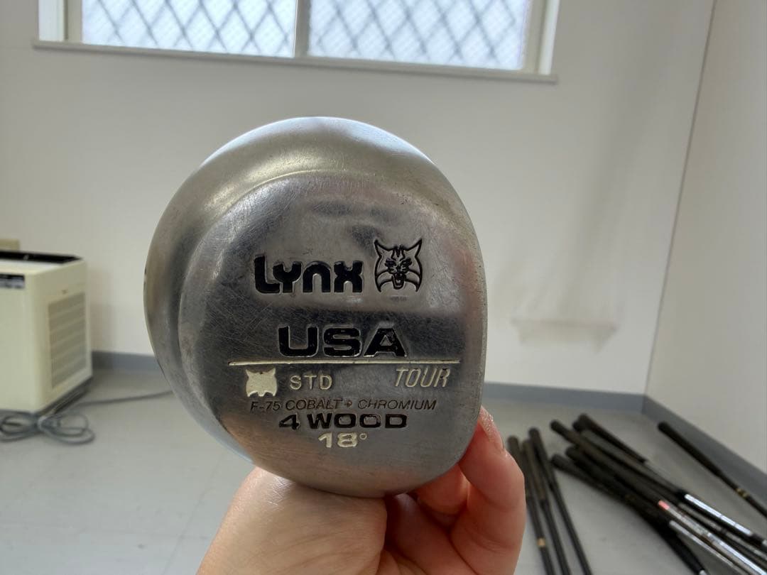 ゴルフクラブ　Lynx wood ゴルフクラブセットメンズ