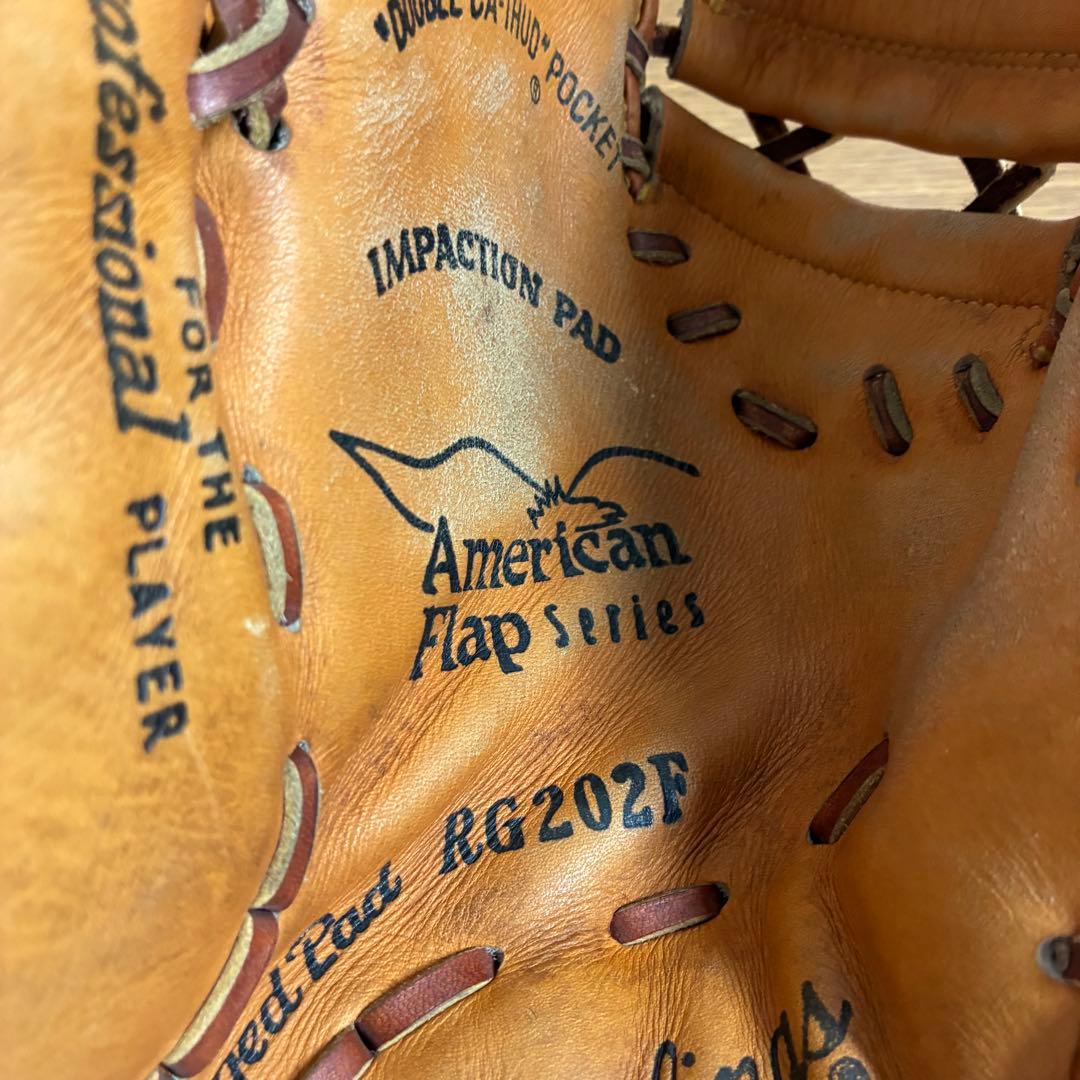 ローリングス アメリカンフラップ 一般軟式 ファーストミット 左投げ 美品