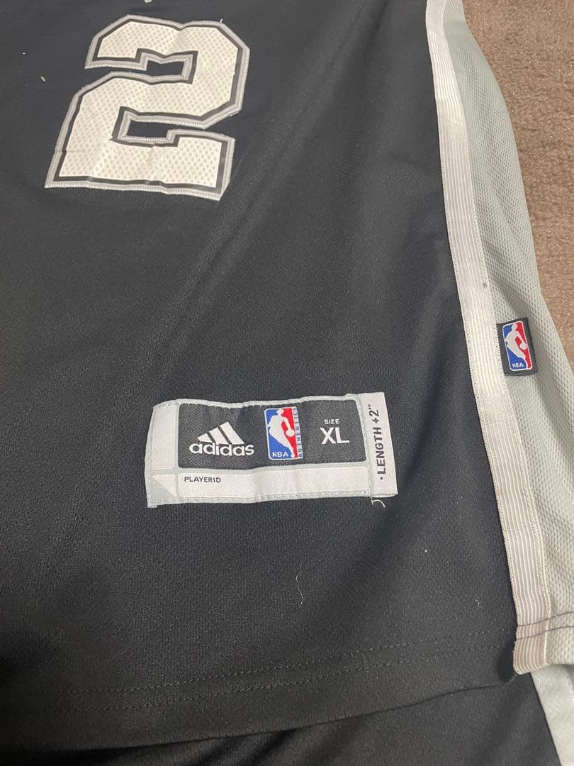 adidas サンアントニオスパーズ カワイ・レナード ユニフォーム XL 2番