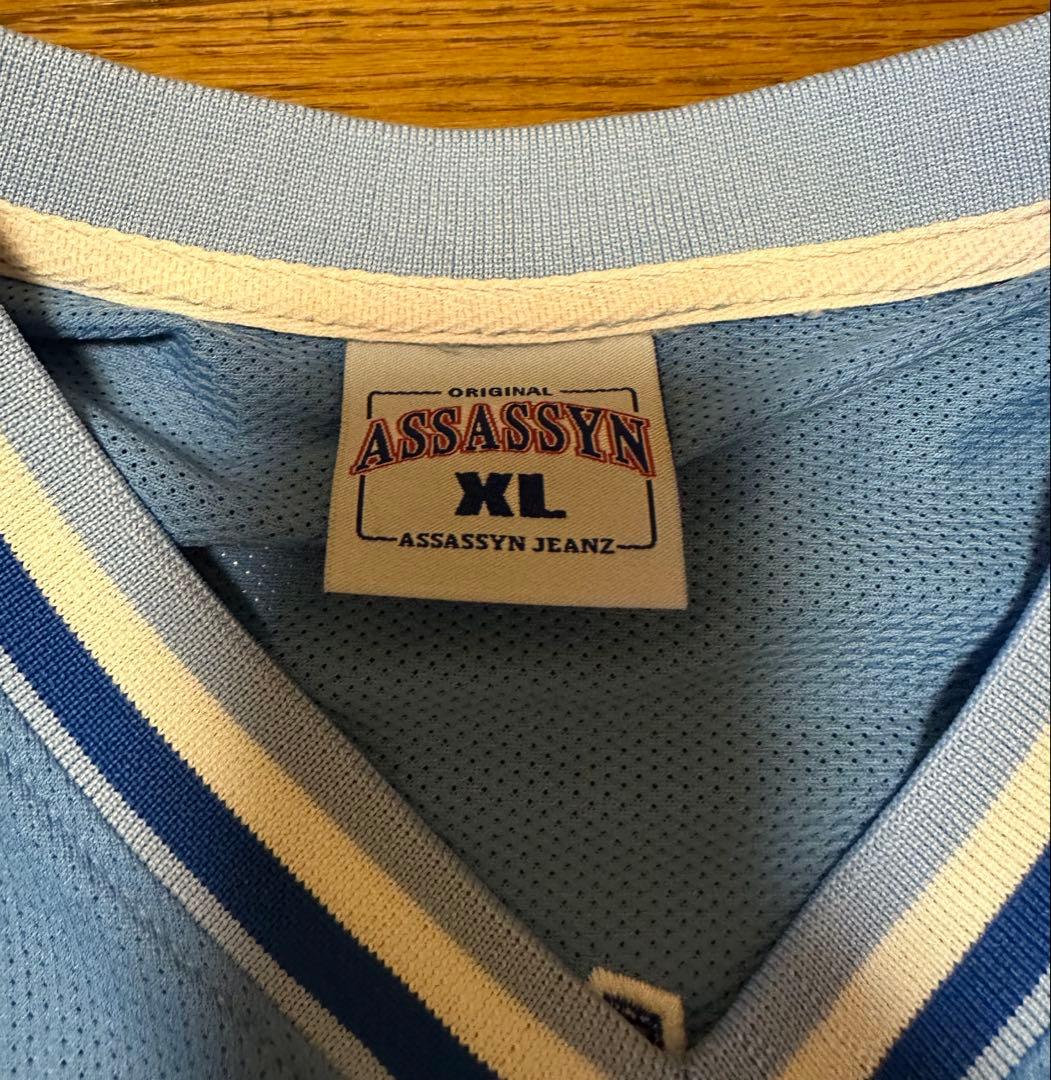 assassyn jeanz アサシンジーンズ バスケシャツ
