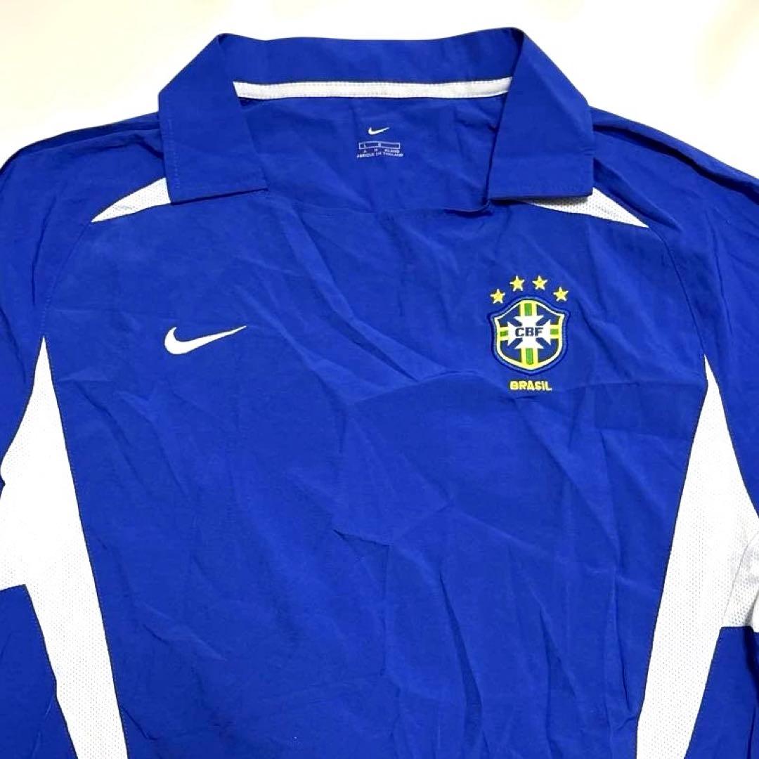 NIKE ブラジル代表 2002 W杯 日韓大会優勝 アウェイ ユニフォーム L