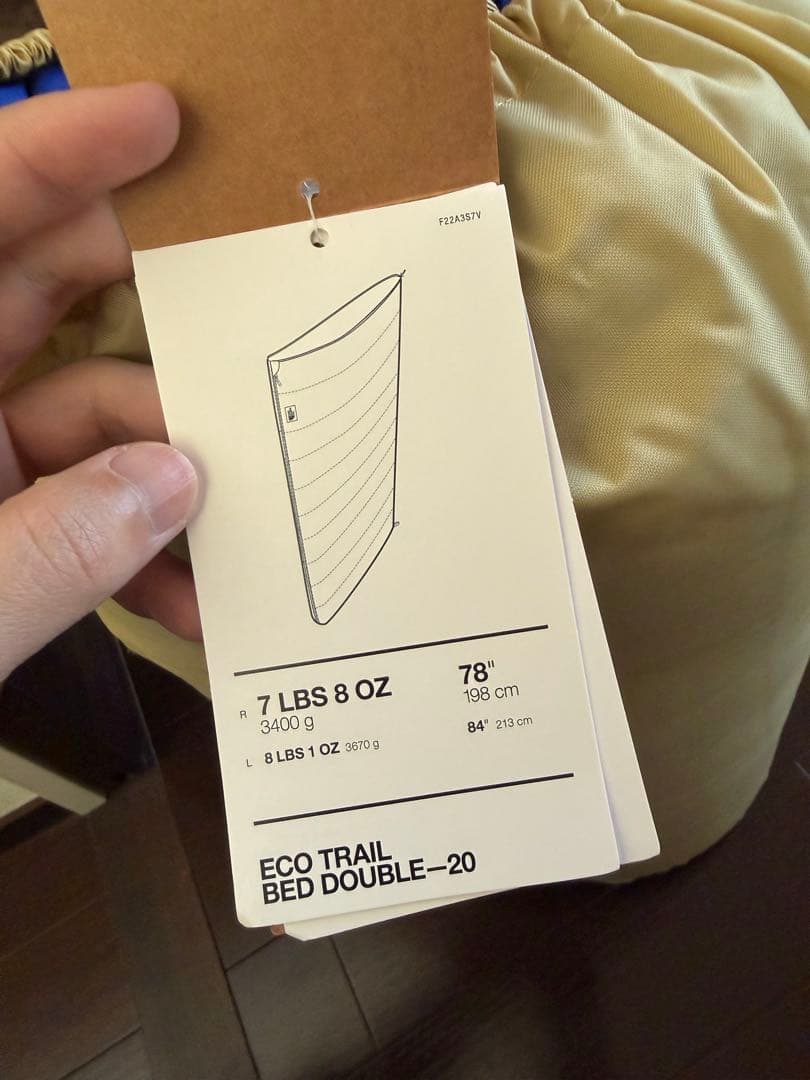 The North Face 寝袋 20°F- -7°