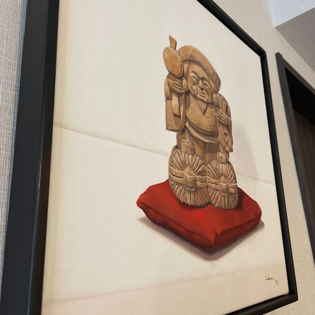 HELMUT LINDEMANN 大黒天さま　絵画　アート