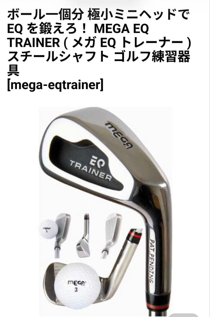 EQ TRAINER アイアン