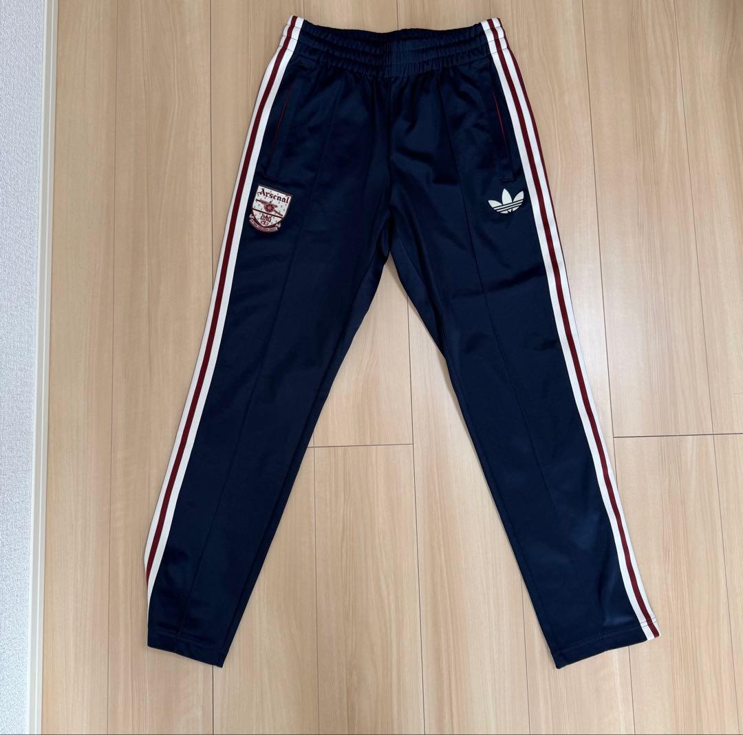 新品、上タグ付き　希少XL adidasアーセナルトラックジャケット エンジ紺