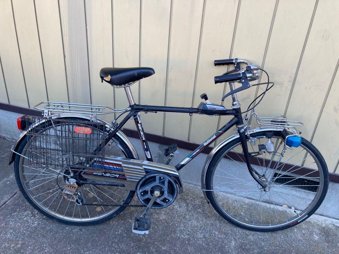スーパーカー自転車　ナショナルセンサー 24インチ　ビンテージギアチャリ