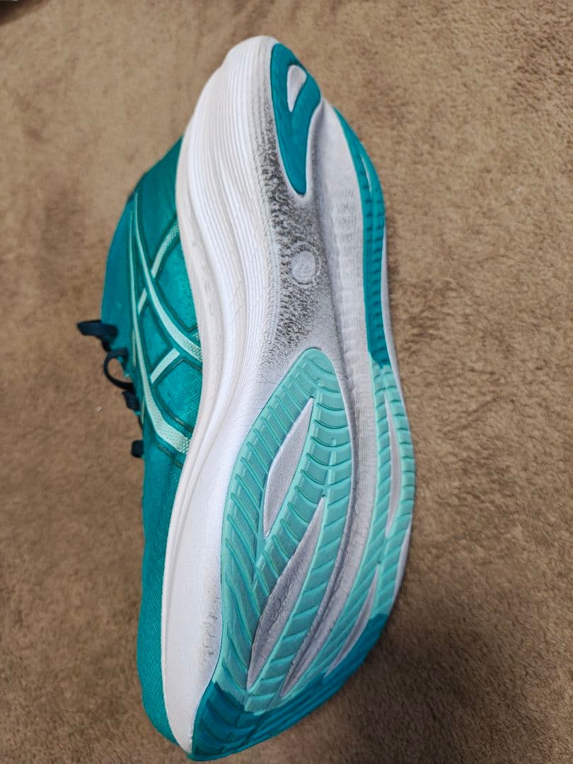 ASICS　ゲルニンバス27 ランニングシューズ ターコイズ