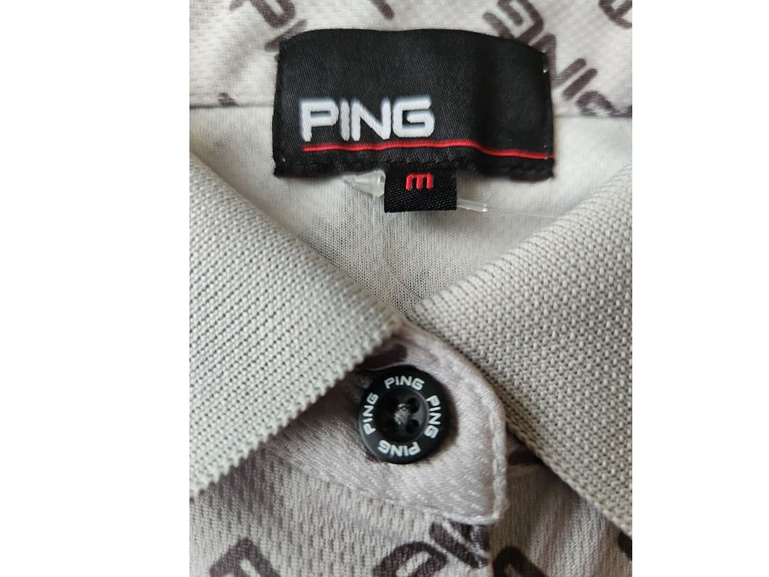 新品未使用PINGレディース ゴルフウェア レイヤードツインセット Mサイズ