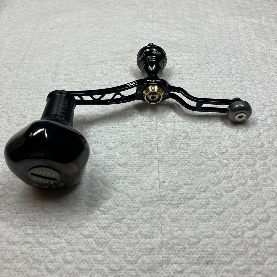 LIVRE UNION 45-51 シマノS2 BLACK DURACON ノブ