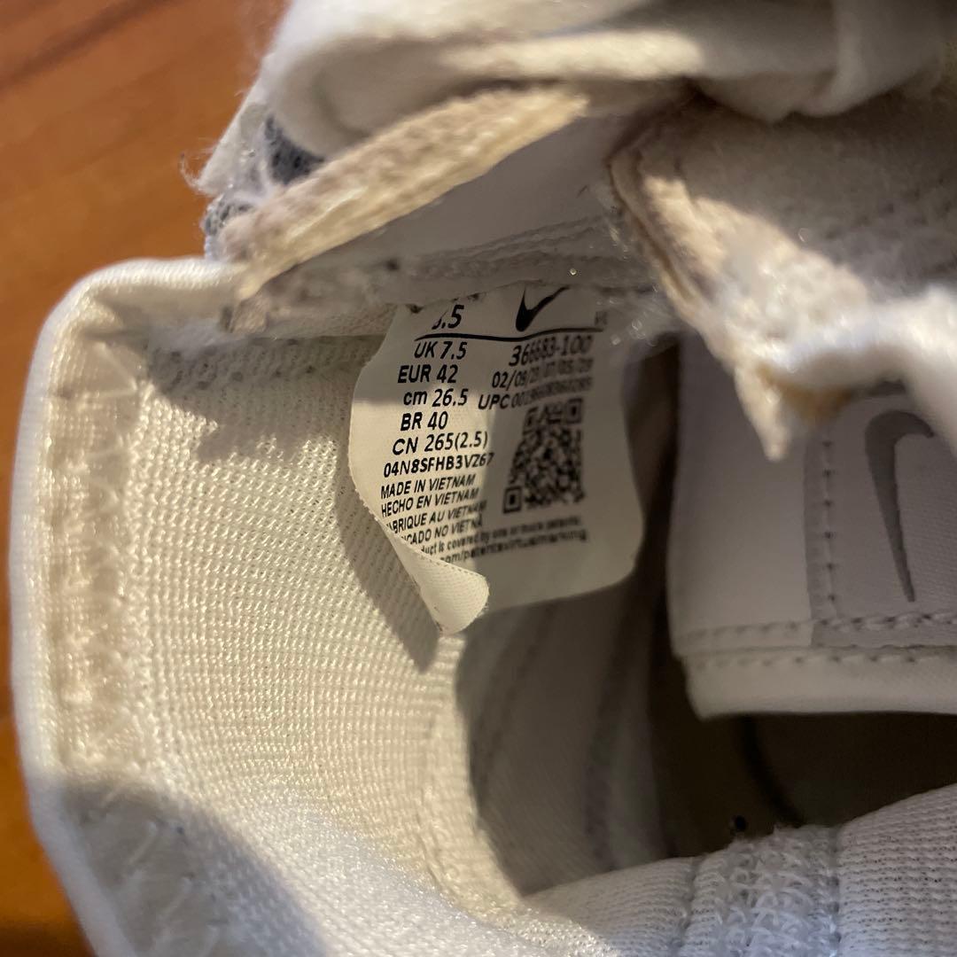 NIKE ボクシングシューズ ハイカット ホワイト
