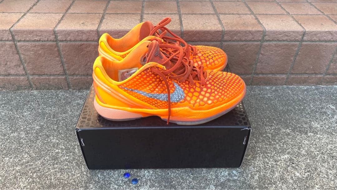 シューズ(女性用) Nike GS Kobe 6 Protro Total Orange 25cm