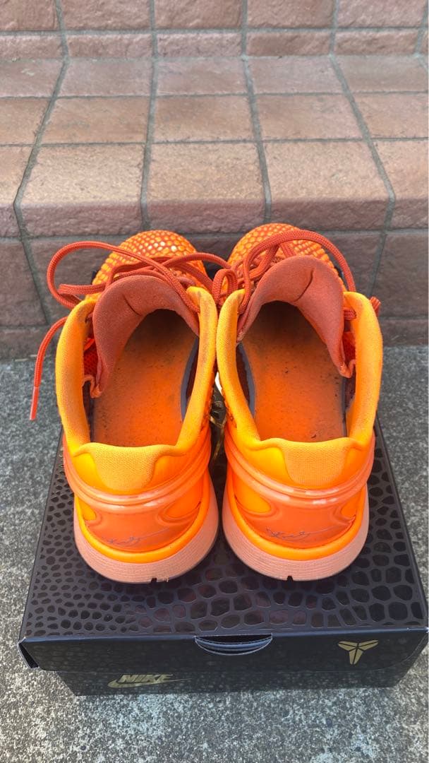 シューズ(女性用) Nike GS Kobe 6 Protro Total Orange 25cm
