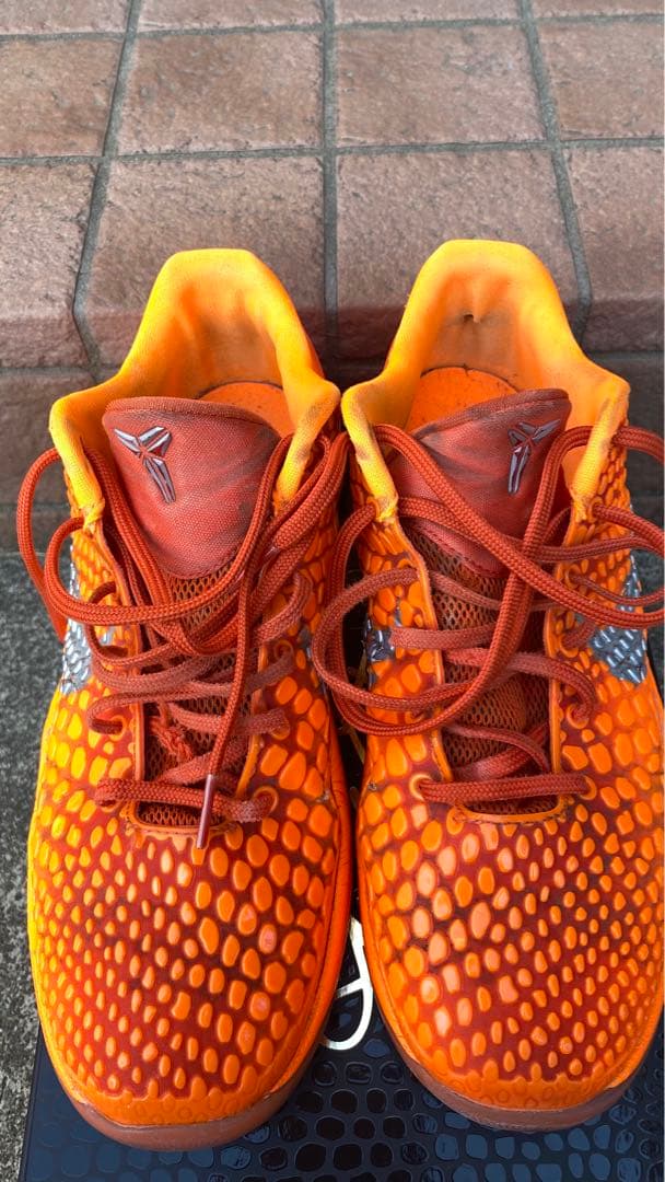 シューズ(女性用) Nike GS Kobe 6 Protro Total Orange 25cm