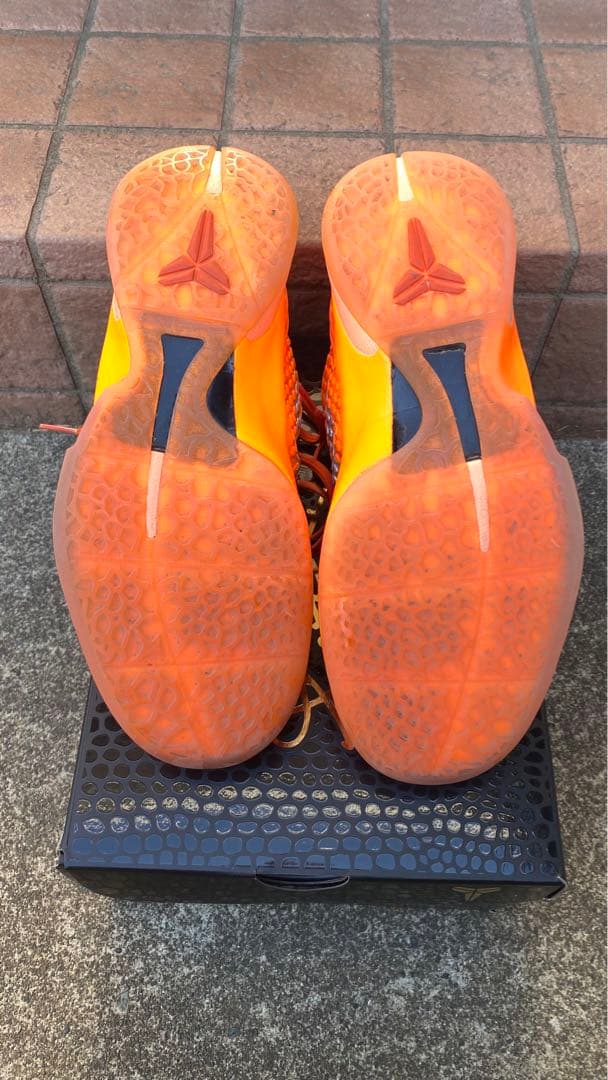 シューズ(女性用) Nike GS Kobe 6 Protro Total Orange 25cm