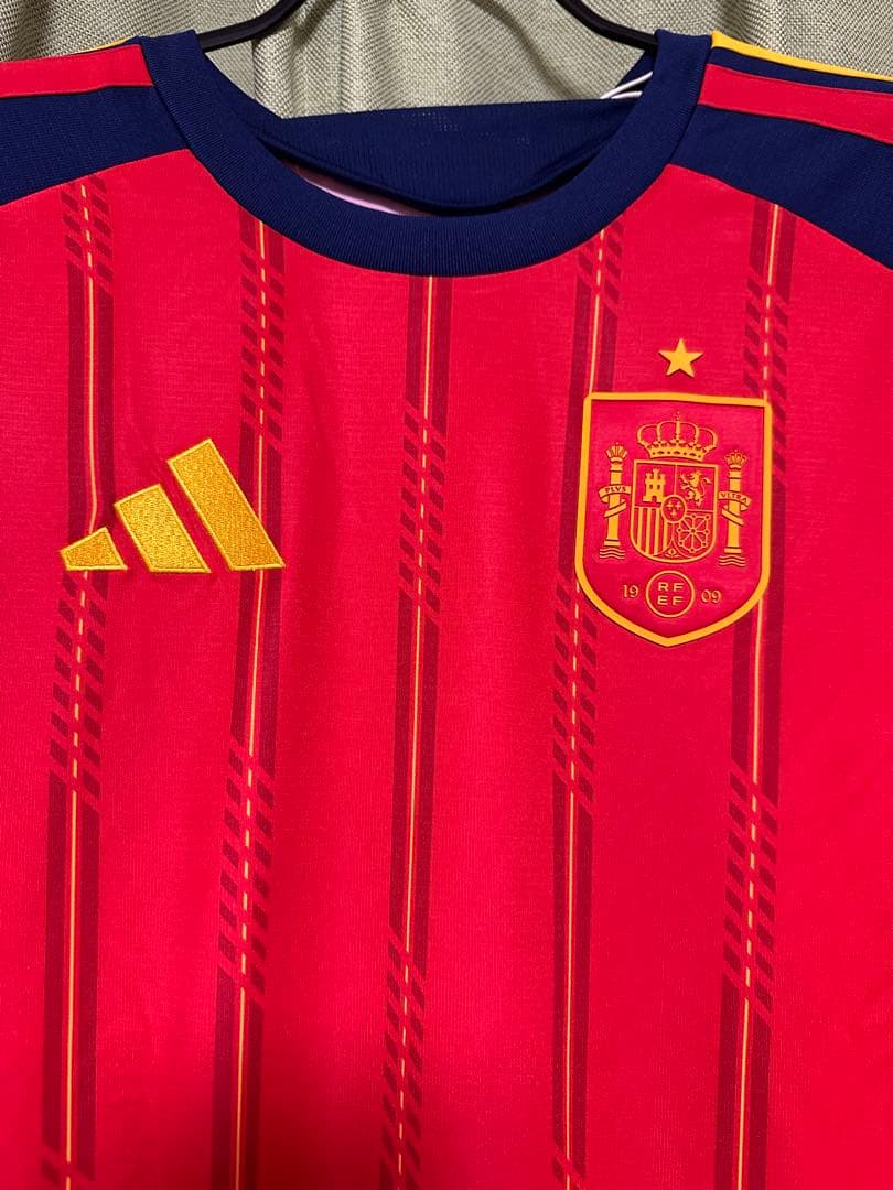 【新品タグ付】スペイン代表 2026 ホーム ユニフォーム 2XL 長袖