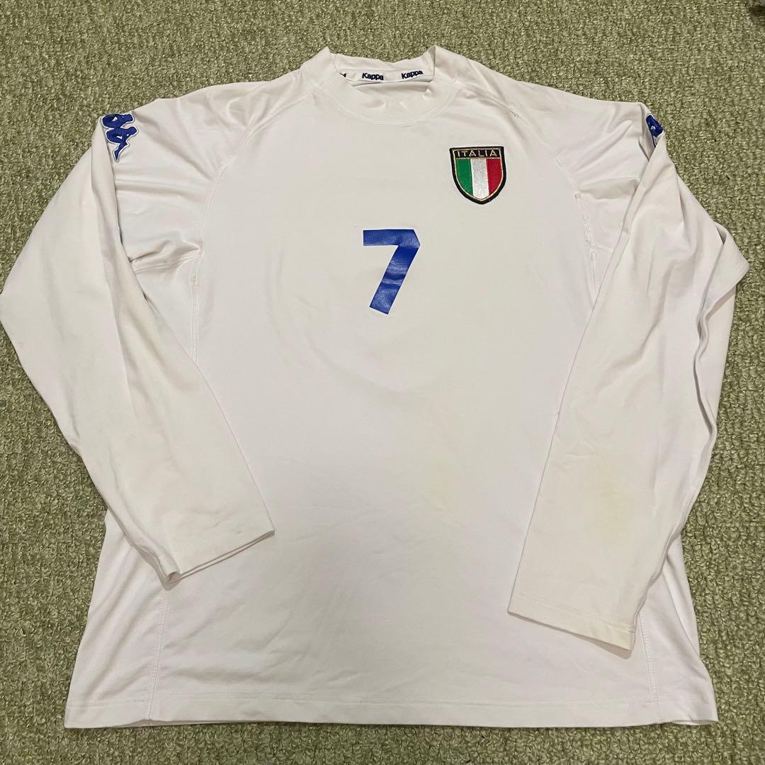 【選手着用品】イタリア代表 2001 ザンブロッタ 背番号7 イタリア製