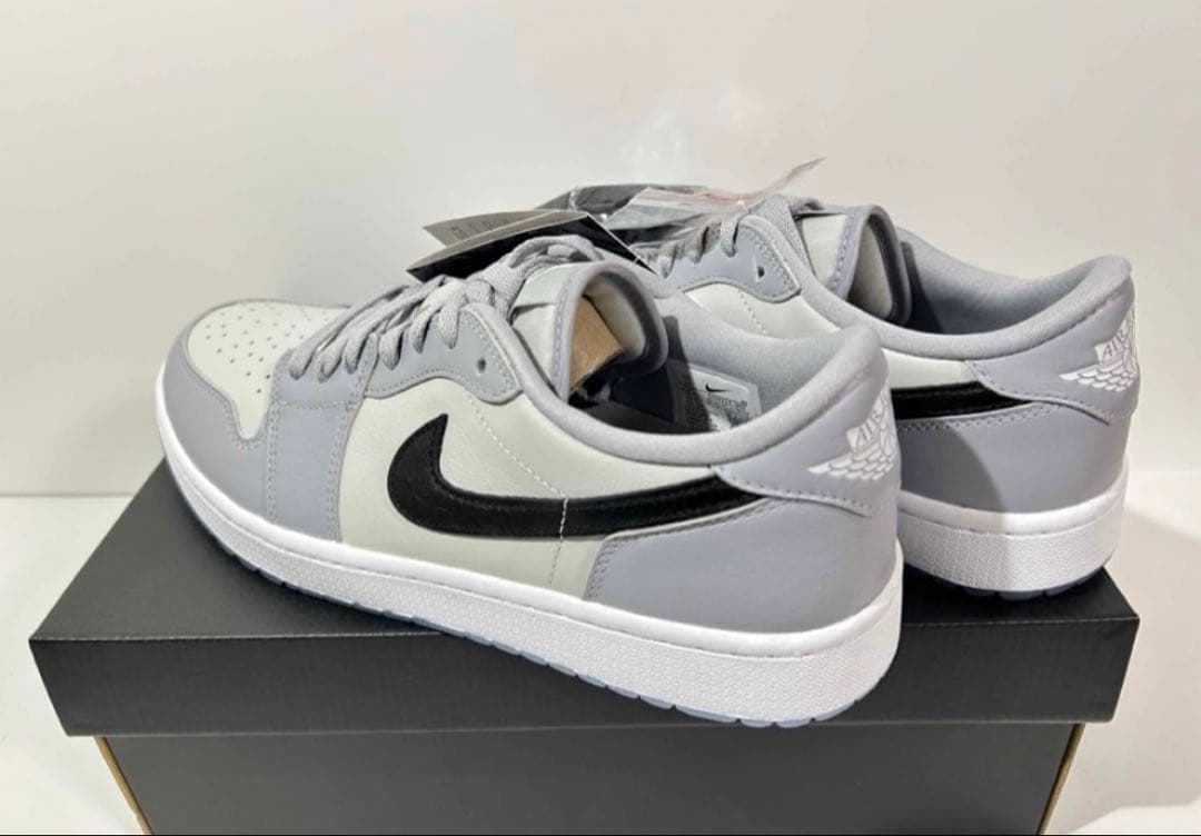 【新品】 Nike AirJordan1 Low Golf ウルフグレー
