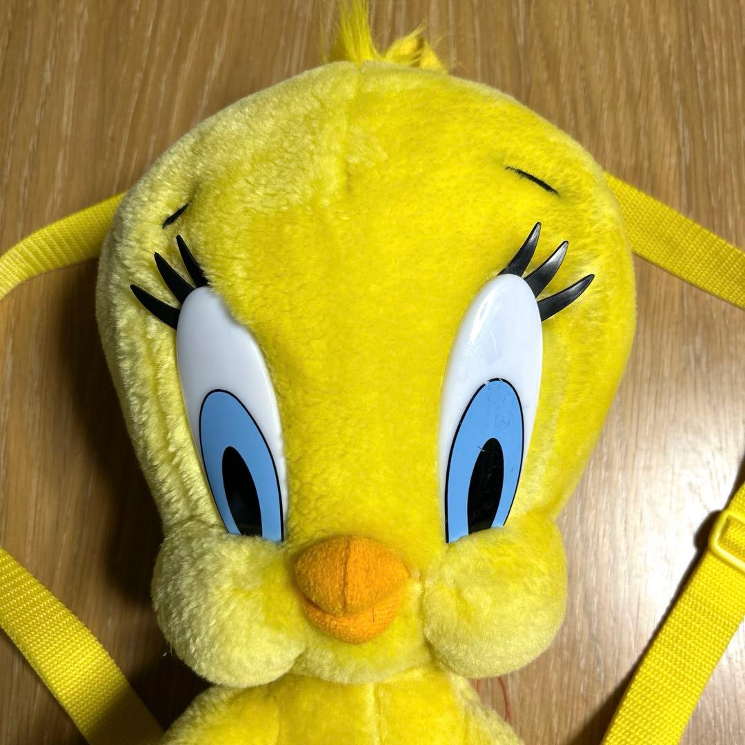 ルーニーテューンズ　トゥイーティー　リュック　ぬいぐるみ　レトロ