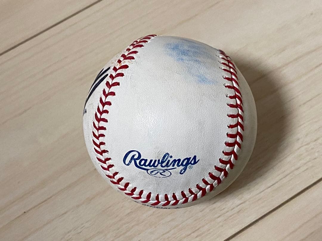 【大谷翔平選手直筆サイン入りMLB公式ボール】2014年日米野球投げ込みボール！