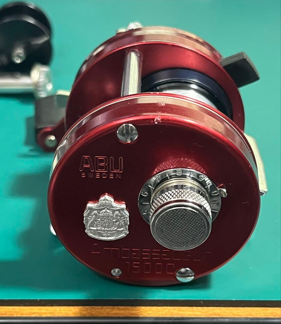 【Availカスタム】オリム期　1500C　レッド　アブ　アンバサダー