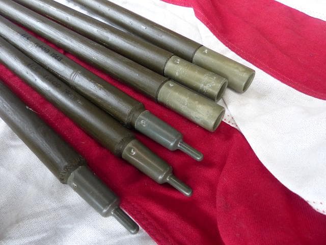 1968” 米軍実物 ナム戦 デッド!　テントポール　6本セット 軍幕 276