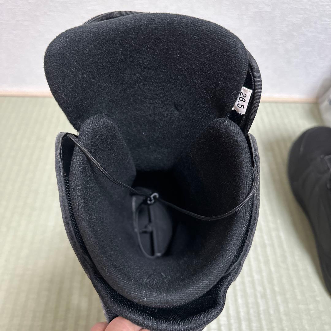 美品　nature スノーボードブーツ 26.5cm ブラック