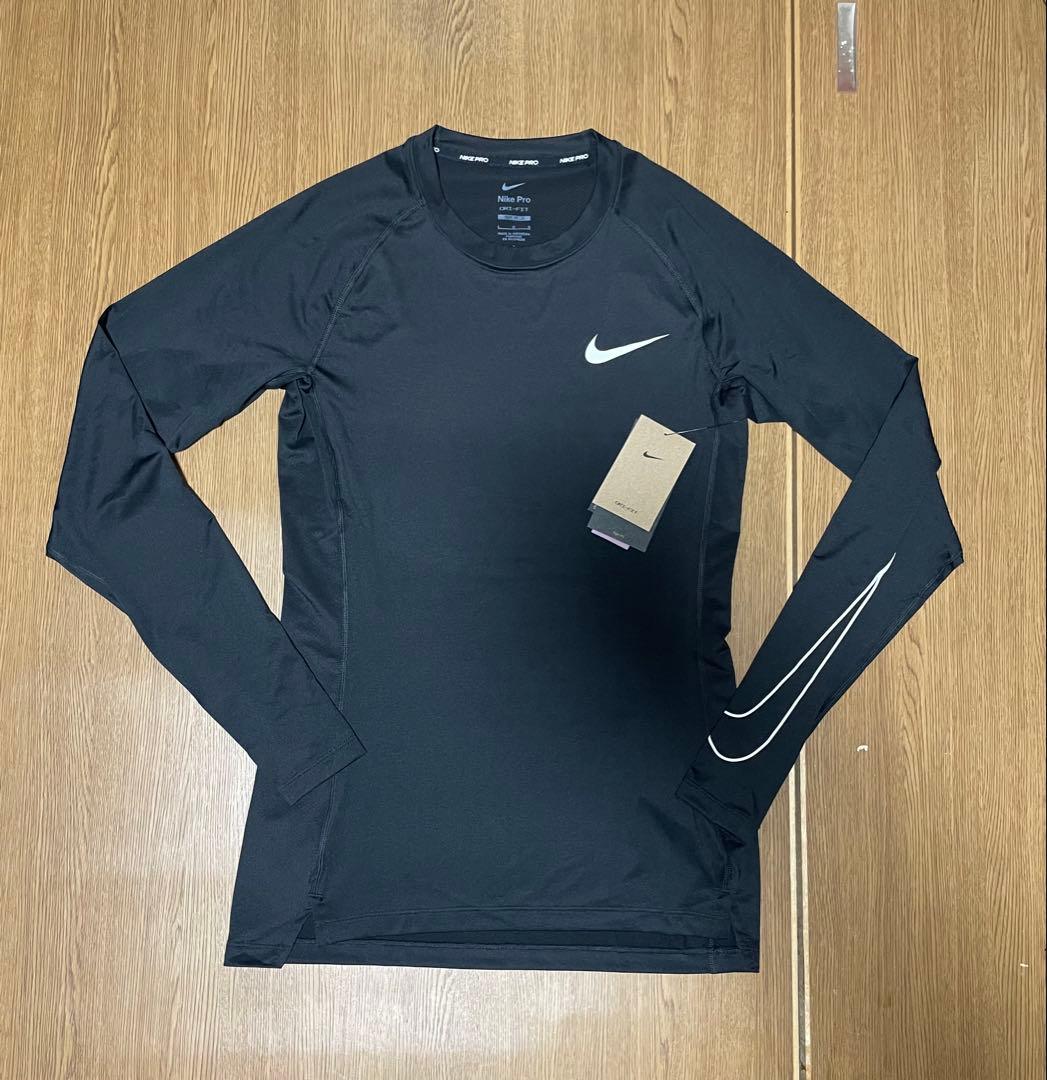 NIKE PRO メンズ セットアップ長袖ショートパンツ Dri-FITブラック
